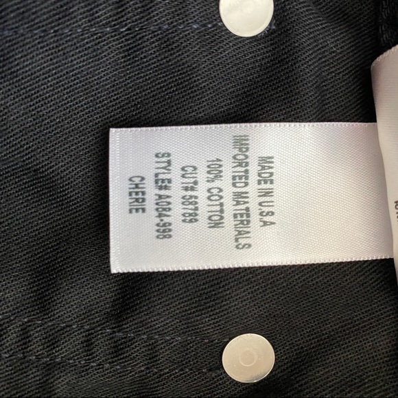 AGOLDE Cherie High Rise Straight in Distortion - Size 24 - Picture 7 of 9